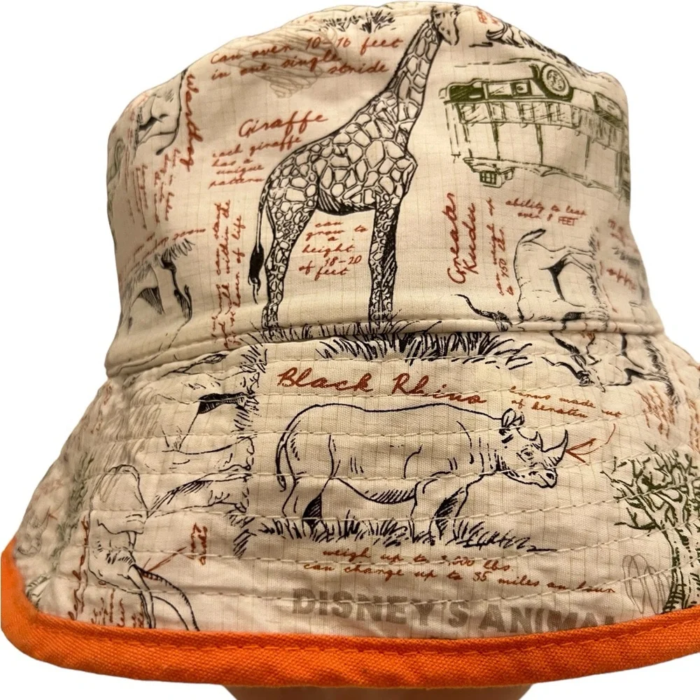 Disney Kilimanjaro Safaris Bucket Hat Reversible